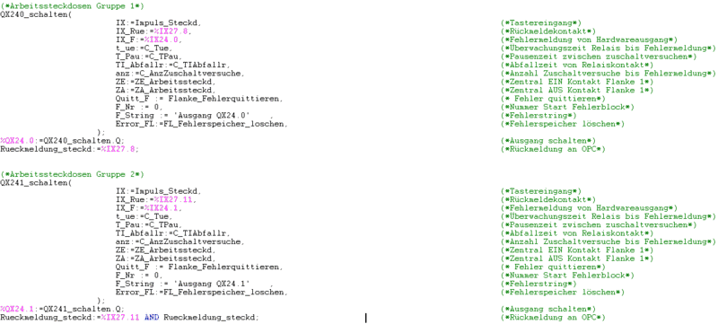 Referenzprojekte – Steuerungs- und Messtechnik